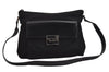 Authentic GUCCI Vintage Shoulder Bag Purse Nylon Leather Black Junk 2937J