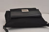 Authentic GUCCI Vintage Shoulder Bag Purse Nylon Leather Black Junk 2937J