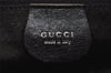 Authentic GUCCI Vintage Shoulder Bag Purse Nylon Leather Black Junk 2937J