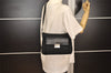 Authentic GUCCI Vintage Shoulder Bag Purse Nylon Leather Black Junk 2937J