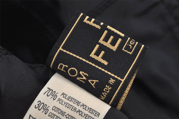 Authentic FENDI Zucca Vintage Bucket Hat Cap Nylon Brown 2937K