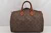 Authentic Louis Vuitton Monogram Speedy 35 Hand Boston Bag Old Model Junk 2938K