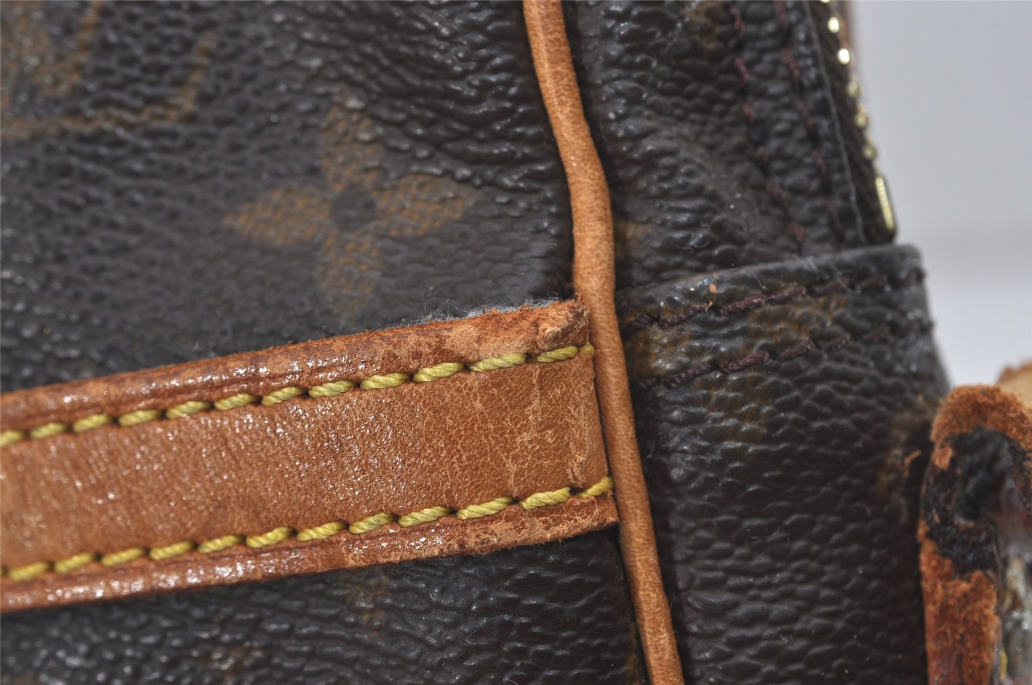 Authentic Louis Vuitton Monogram Danube Shoulder Crossbody Bag M45266 Junk 2939I