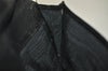 Authentic CHANEL Calf Skin Bicolore Vintage Coin Card Case Purse Black CC 2939K