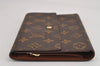 Authentic Louis Vuitton Monogram Pochette Pass Pole M60135 Trifold Wallet 2940J