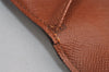 Authentic Louis Vuitton Monogram Pochette Pass Pole M60135 Trifold Wallet 2940J