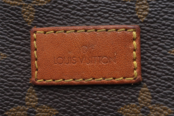 Authentic Louis Vuitton Monogram Saumur 30 Shoulder Cross Bag M42256 LV 2941I