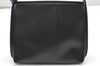 Authentic GUCCI Vintage Hand Bag Purse Leather Black 2941K