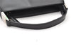 Authentic GUCCI Vintage Hand Bag Purse Leather Black 2941K