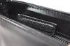 Authentic GUCCI Vintage Hand Bag Purse Leather Black 2941K