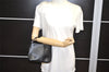 Authentic GUCCI Vintage Hand Bag Purse Leather Black 2941K