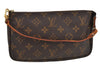 Authentic Louis Vuitton Monogram Pochette Accessoires Pouch M51980 LV 2942J