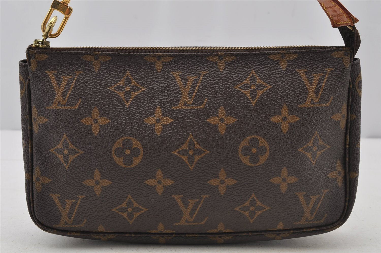 Authentic Louis Vuitton Monogram Pochette Accessoires Pouch M51980 LV 2942J
