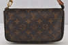 Authentic Louis Vuitton Monogram Pochette Accessoires Pouch M51980 LV 2942J