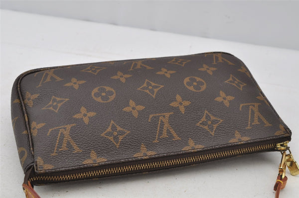 Authentic Louis Vuitton Monogram Pochette Accessoires Pouch M51980 LV 2942J