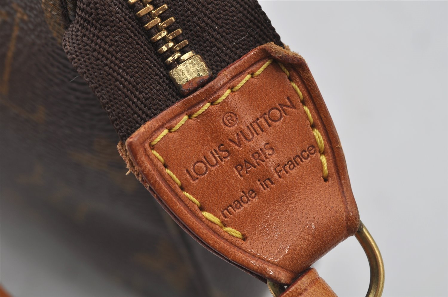 Authentic Louis Vuitton Monogram Pochette Accessoires Pouch M51980 LV 2942J