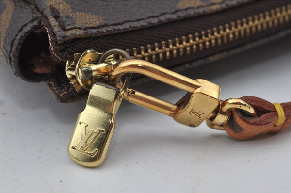 Authentic Louis Vuitton Monogram Pochette Accessoires Pouch M51980 LV 2942J