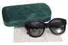 Authentic GUCCI Sunglasses Interlocking G Star GG 0207/S Plastic Green 2942K