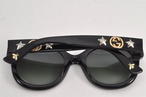 Authentic GUCCI Sunglasses Interlocking G Star GG 0207/S Plastic Green 2942K