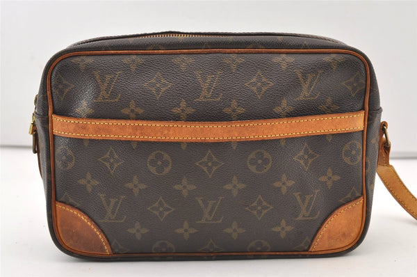 Authentic Louis Vuitton Monogram Trocadero 27 Shoulder Bag M51274 Junk 2943J