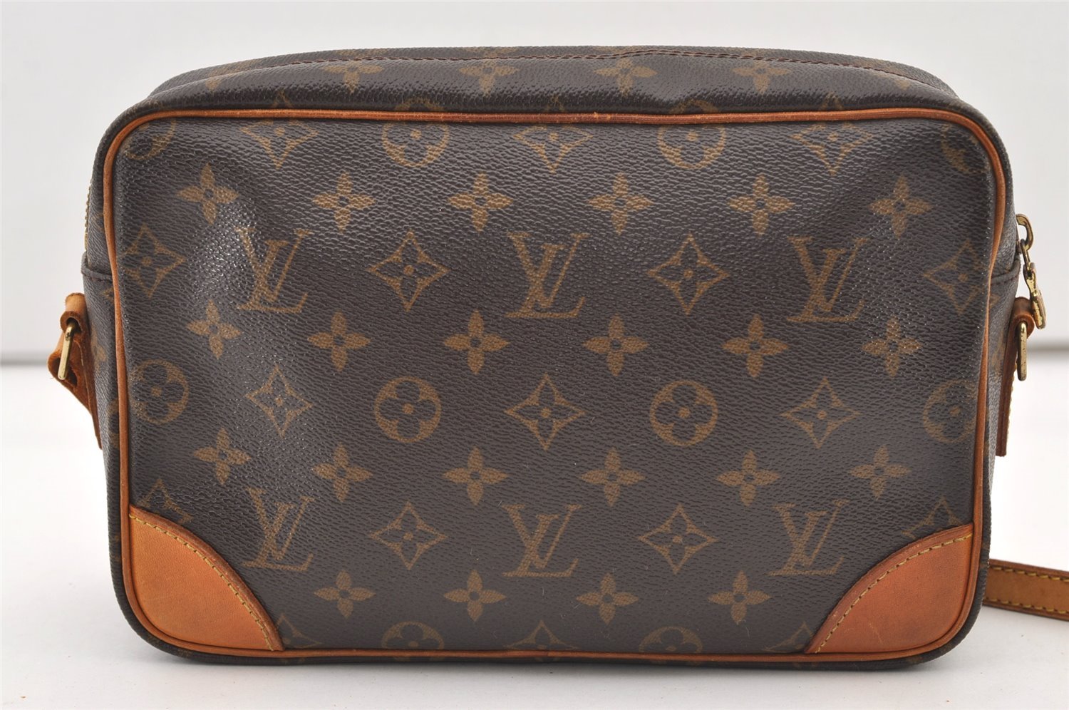 Authentic Louis Vuitton Monogram Trocadero 27 Shoulder Bag M51274 Junk 2943J