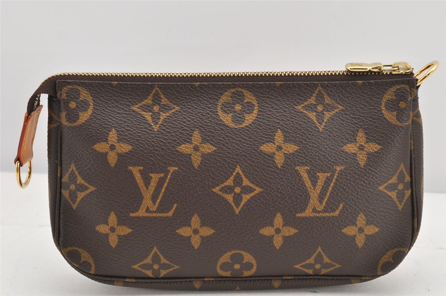 Authentic Louis Vuitton Monogram Pochette Accessoires Pouch M51980 LV 2943K