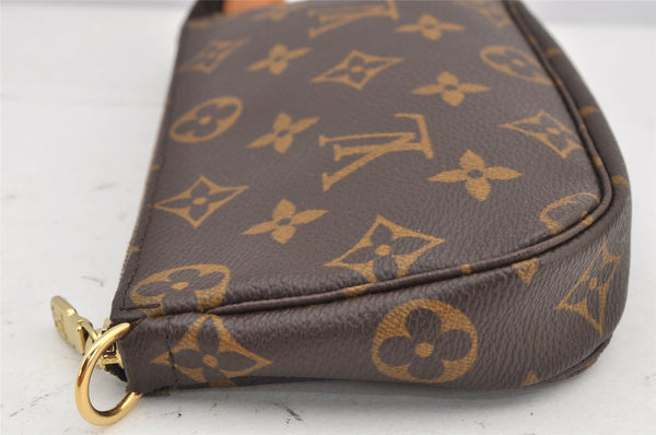 Authentic Louis Vuitton Monogram Pochette Accessoires Pouch M51980 LV 2943K
