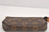 Authentic Louis Vuitton Monogram Pochette Accessoires Pouch M51980 LV 2943K