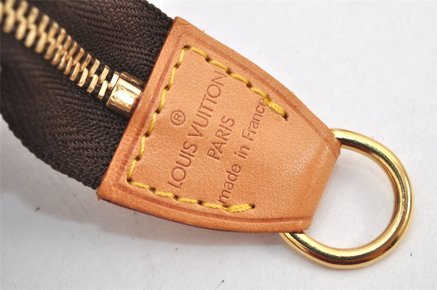 Authentic Louis Vuitton Monogram Pochette Accessoires Pouch M51980 LV 2943K