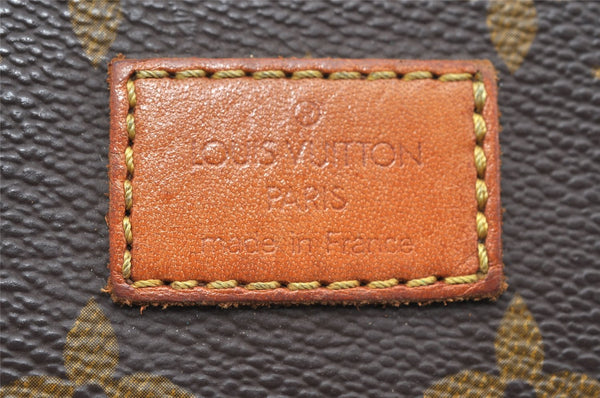 Authentic Louis Vuitton Monogram Saumur 35 Shoulder Cross Bag M42254 LV 2945I