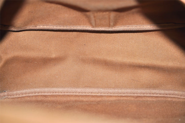 Authentic Louis Vuitton Monogram Saumur 35 Shoulder Cross Bag M42254 LV 2945I