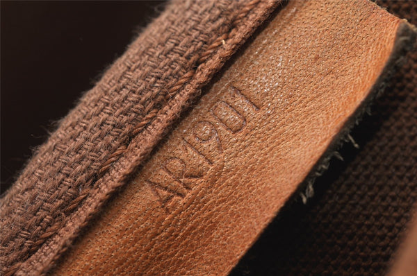 Authentic Louis Vuitton Monogram Saumur 35 Shoulder Cross Bag M42254 LV 2945I