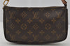Authentic Louis Vuitton Monogram Pochette Accessoires Pouch M51980 Junk 2945J