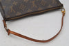 Authentic Louis Vuitton Monogram Pochette Accessoires Pouch M51980 Junk 2945J