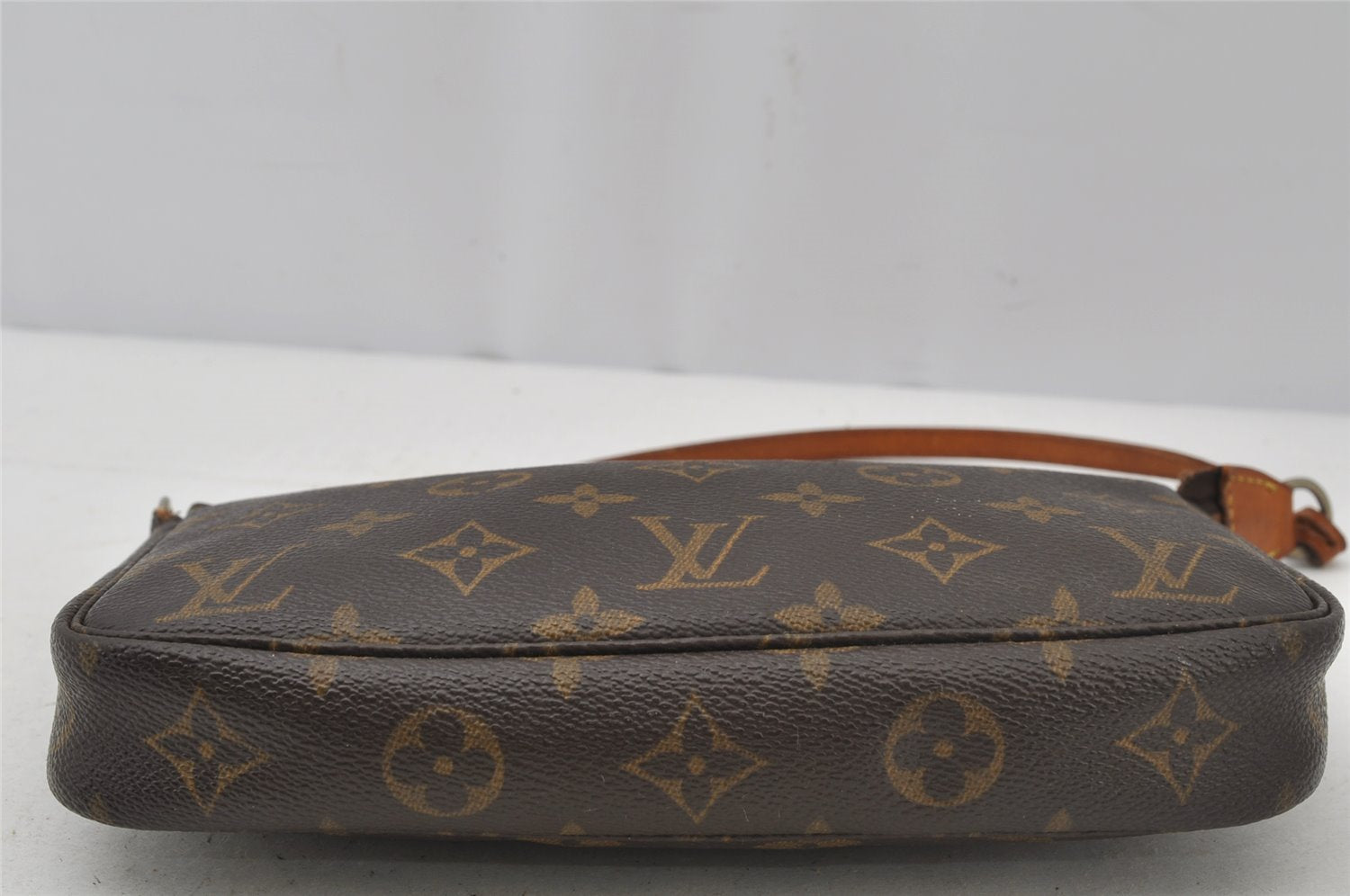 Authentic Louis Vuitton Monogram Pochette Accessoires Pouch M51980 Junk 2945J
