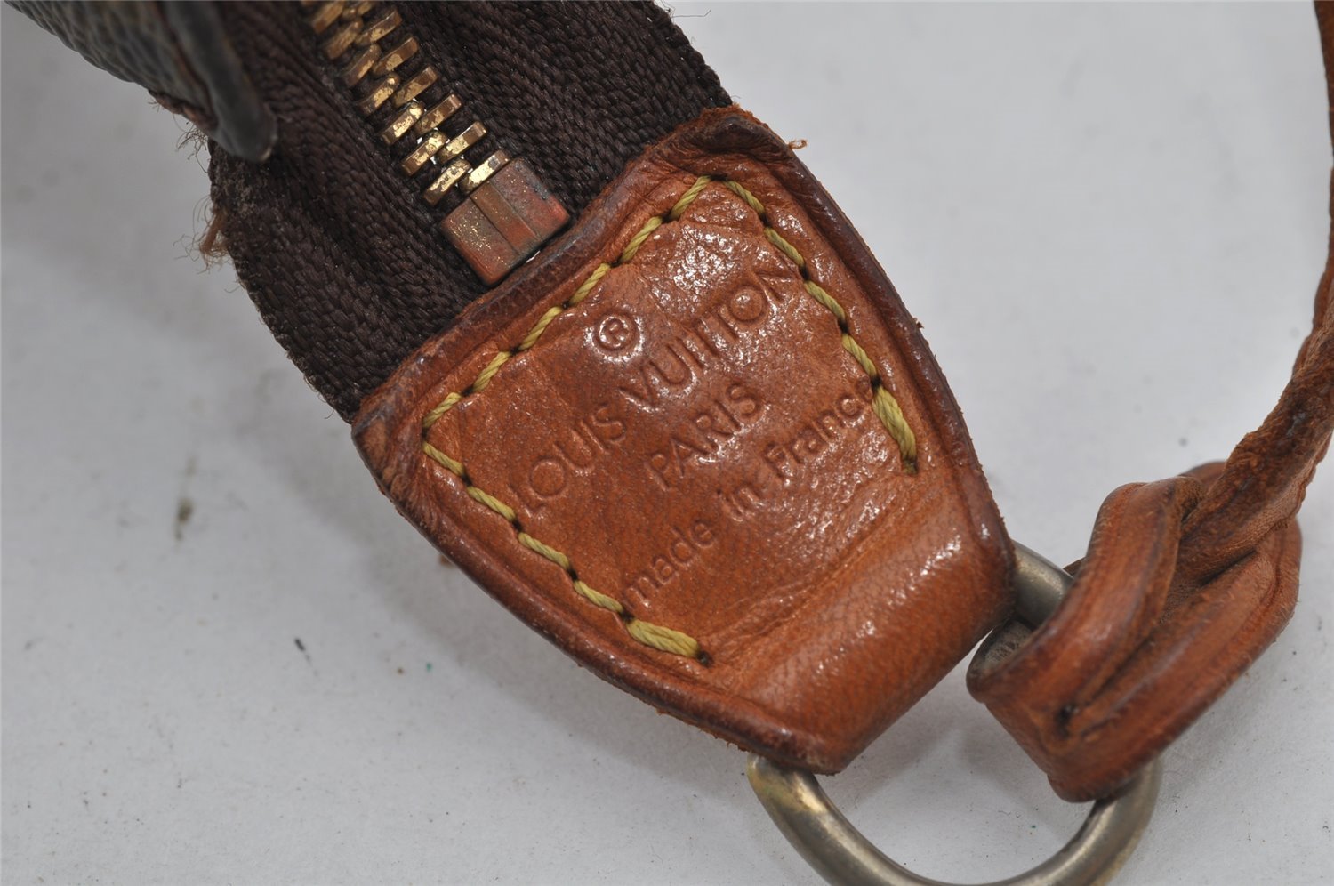 Authentic Louis Vuitton Monogram Pochette Accessoires Pouch M51980 Junk 2945J