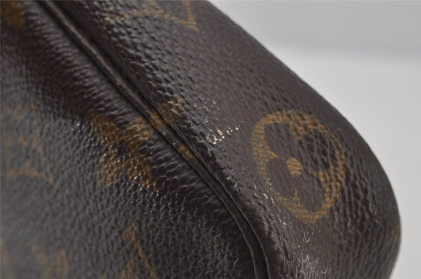 Authentic Louis Vuitton Monogram Pochette Accessoires Pouch M51980 Junk 2945J
