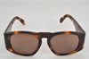 Auth CHANEL Matelasse Sunglasses Tortoise Shell CC 01450 Plastic Brown 2945K