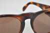 Auth CHANEL Matelasse Sunglasses Tortoise Shell CC 01450 Plastic Brown 2945K