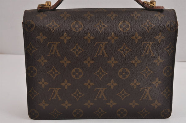 Authentic Louis Vuitton Monogram Monceau 2Way Shoulder Hand Bag M51187 LV 2946J