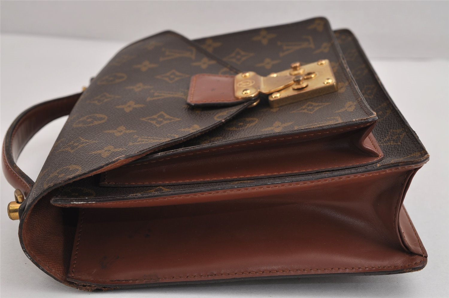 Authentic Louis Vuitton Monogram Monceau 2Way Shoulder Hand Bag M51187 LV 2946J