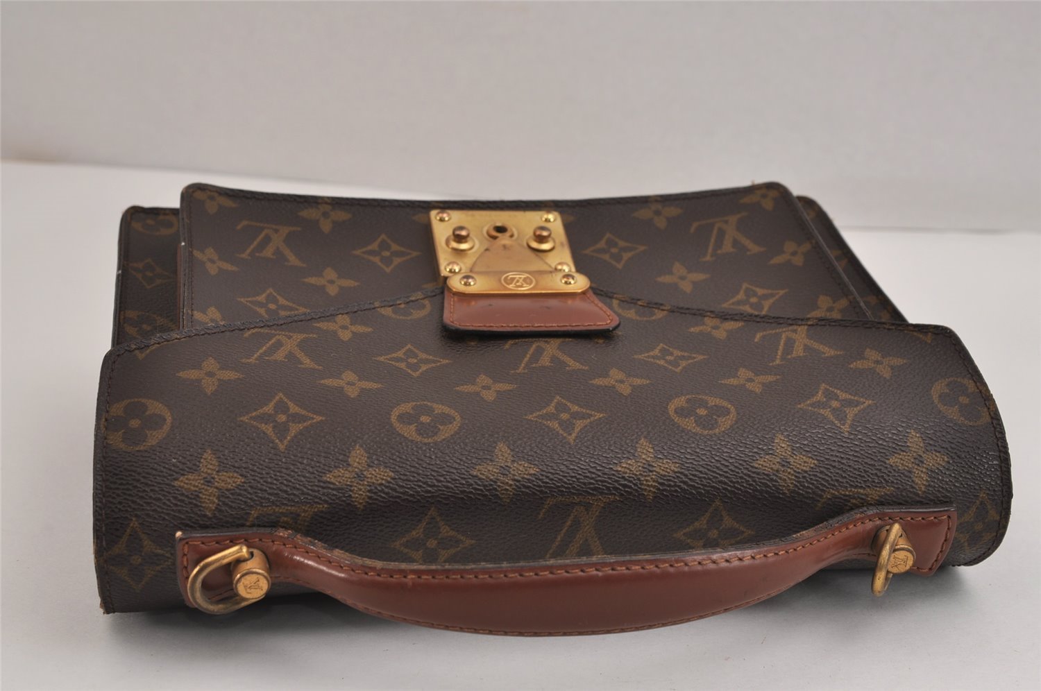 Authentic Louis Vuitton Monogram Monceau 2Way Shoulder Hand Bag M51187 LV 2946J