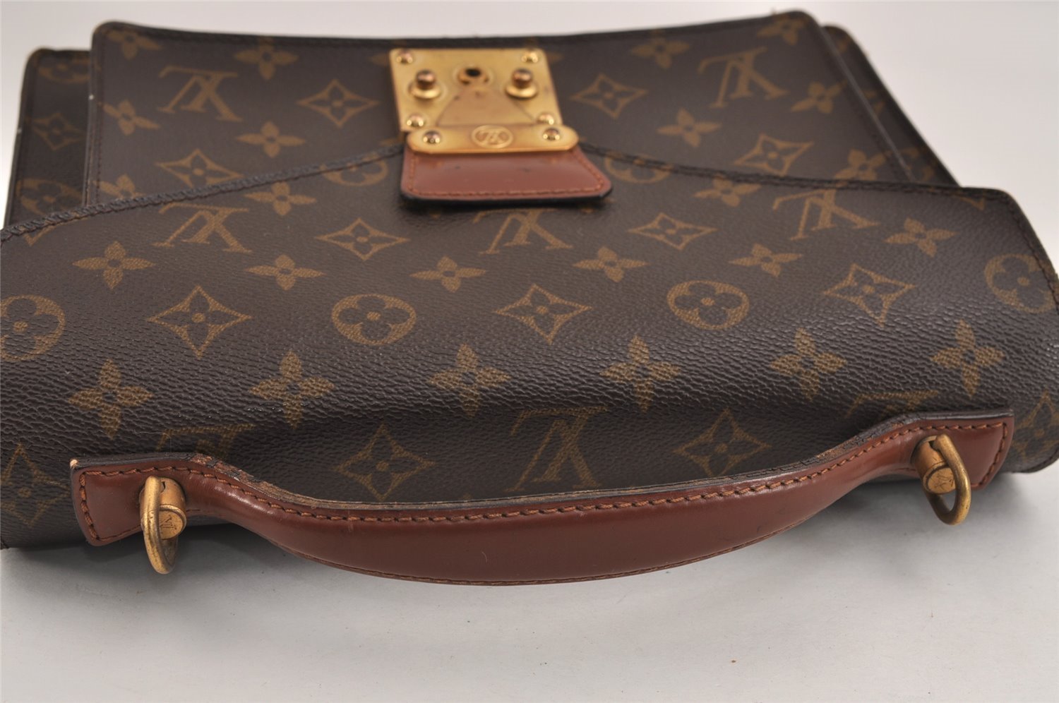 Authentic Louis Vuitton Monogram Monceau 2Way Shoulder Hand Bag M51187 LV 2946J