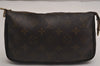 Authentic Louis Vuitton Monogram Pochette Accessoires Pouch M51980 LV 2947J