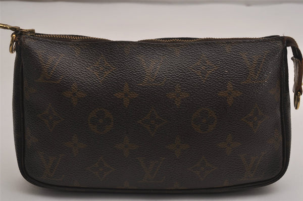 Authentic Louis Vuitton Monogram Pochette Accessoires Pouch M51980 LV 2947J