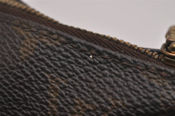 Authentic Louis Vuitton Monogram Pochette Accessoires Pouch M51980 LV 2947J