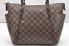 Authentic Louis Vuitton Damier Totally PM Shoulder Tote Bag N41282 LV 2947K