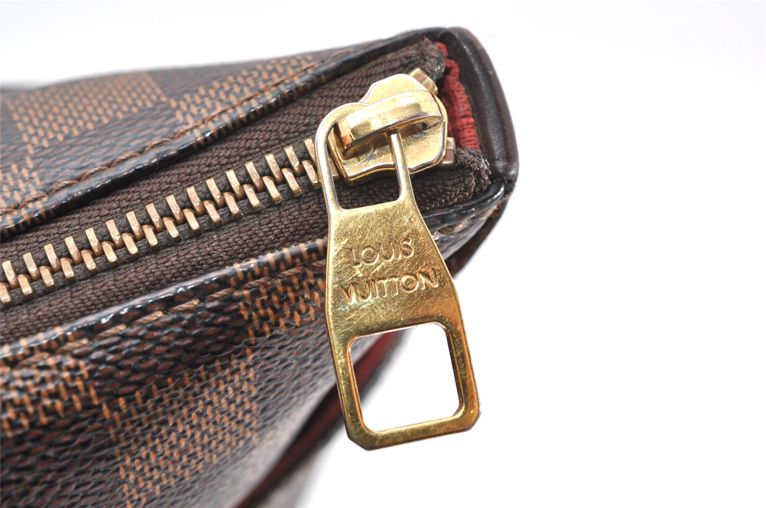 Authentic Louis Vuitton Damier Totally PM Shoulder Tote Bag N41282 LV 2947K