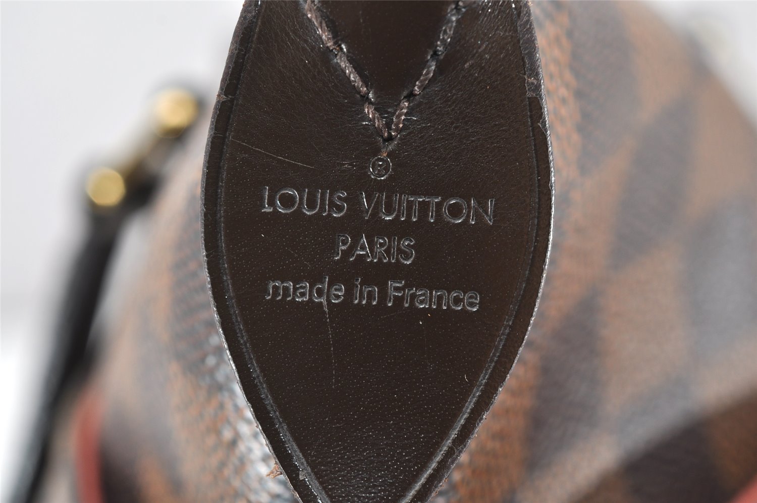 Authentic Louis Vuitton Damier Totally PM Shoulder Tote Bag N41282 LV 2947K