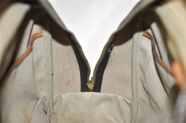 Authentic Louis Vuitton Monogram Deauville Hand Bag M47270 LV 2948I